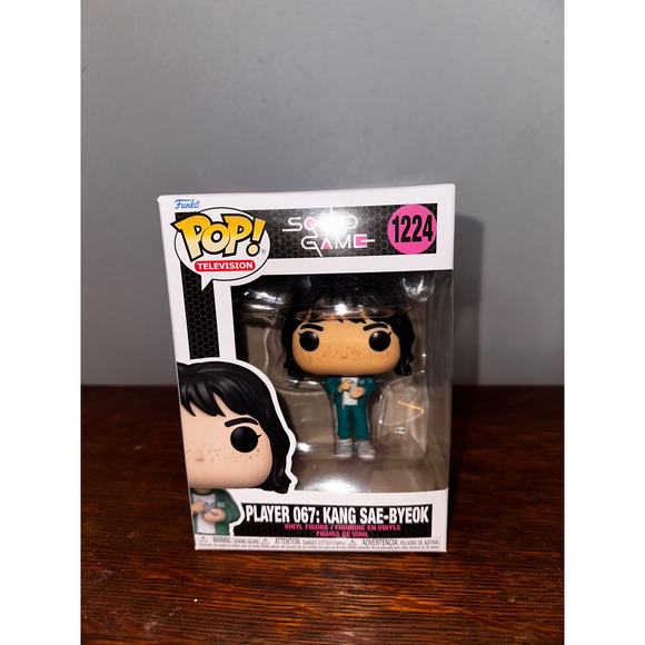 NIB Squid Game Player 067: Kang, Sae-Byeok Funko Pop 1224 - Picture 2 of 7